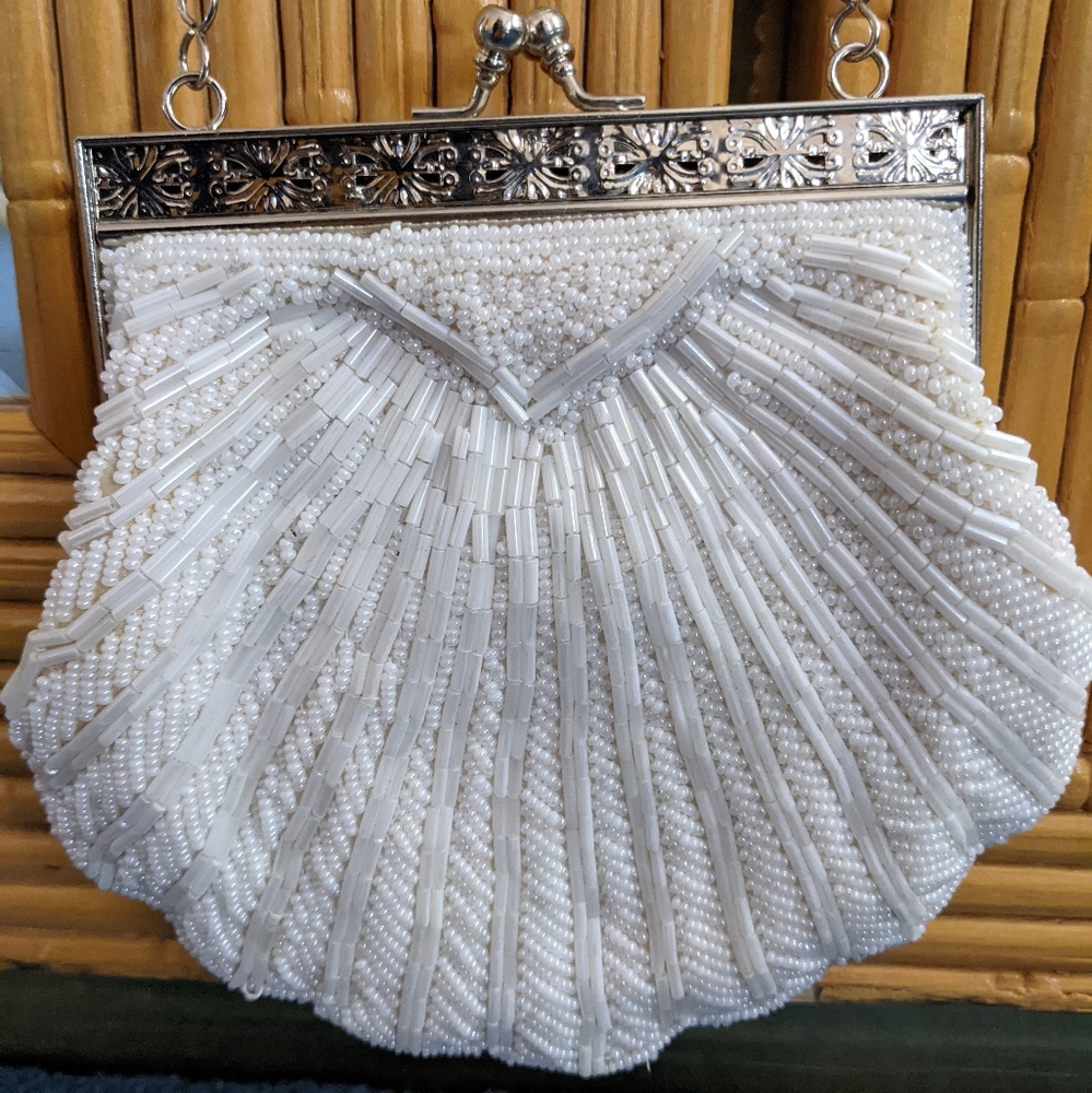 Vintage beaded handbag